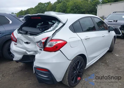 2018 Chevrolet Cruze Lt Auto из США, поврежденный, VIN 3G1BE6SM5JS581642